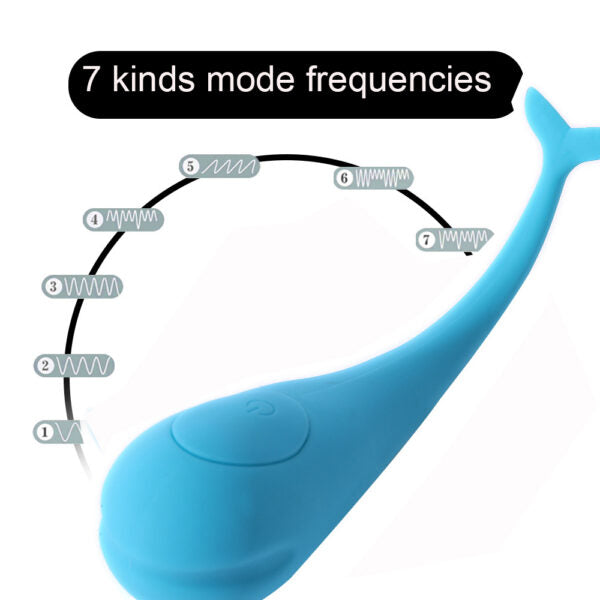 Fish Shaped Vibrating Egg With Phone App Control