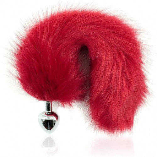 Fox Tail Butt Stainless Steel Anal Plug