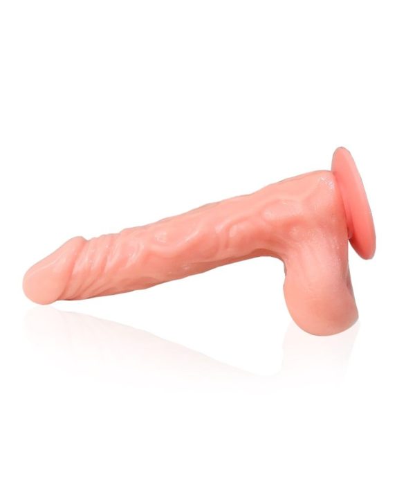 8 Inch Suction Dildo With Big Balls